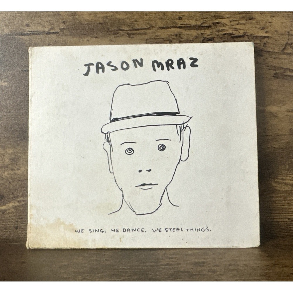 Jason Mraz We Sing We Dance We Steal Thing Fond of Hats Lucky Butterfly CD Clean